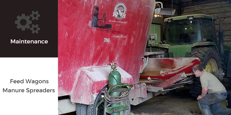 feed wagon repair at Post Equipment