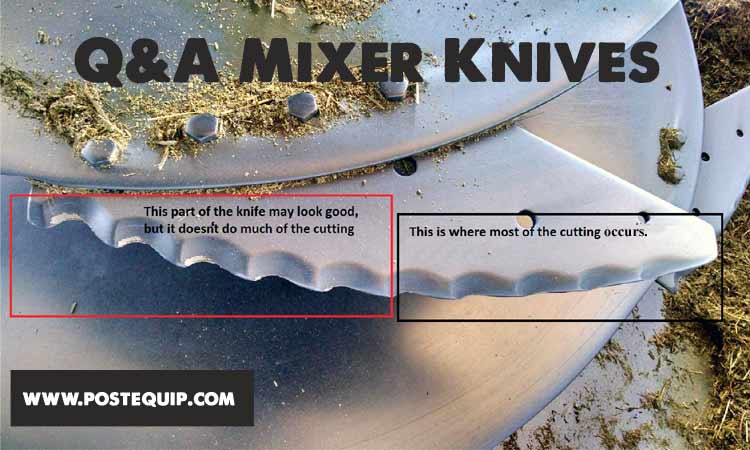 mixer knives - vertical mixer knives