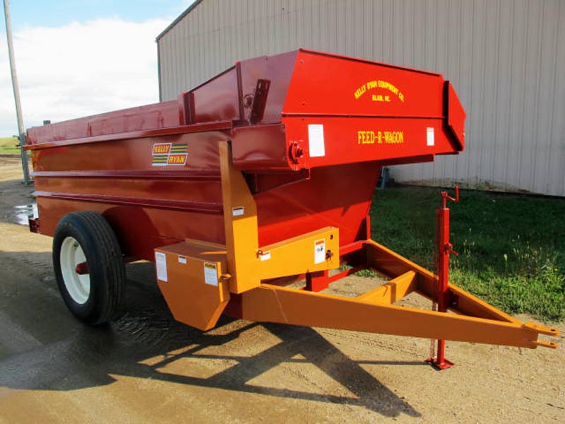 Kelly Ryan 5 X 12 Bunk Feeder Wagon For Sale Post Equipment