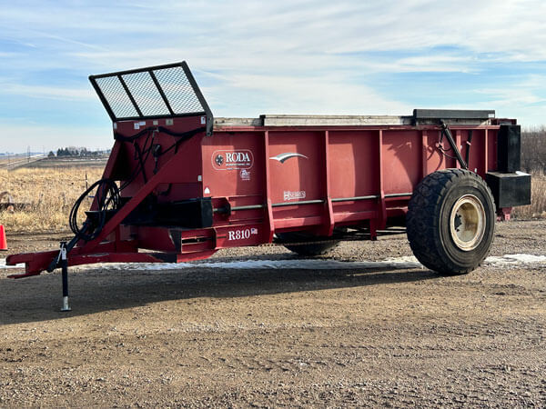 ***CONSIGNED*** Roda R810 Manure Spreader