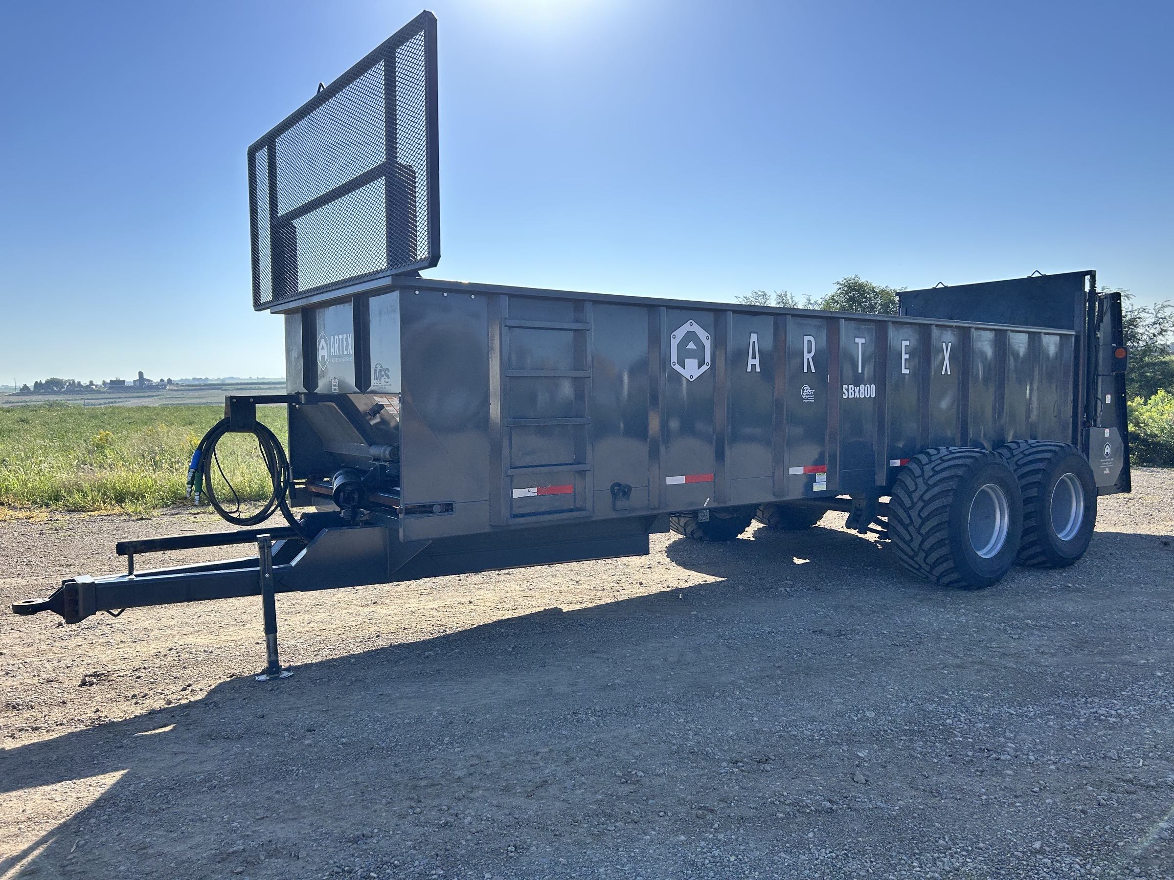 ARTEX-SBX800-VERTICAL-BEATER-MANURE-SPREADER-1 Artex SBX800 Manure Spreader